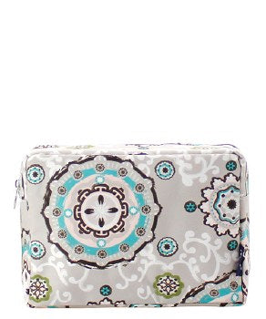 Canvas Garden View Cosmetic Bag