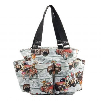 Canvas Southern Vintage Truck Caddy Utility Tote Bag