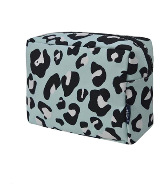 Purrfect Cheetah NGIL Large Cosmetic Travel Pouch