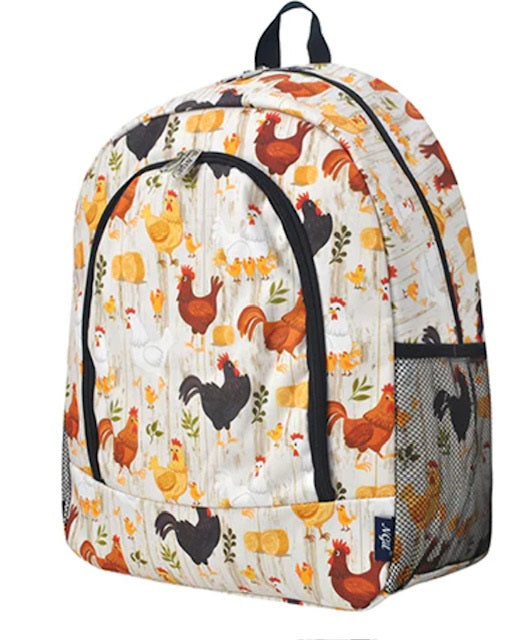 Chick's Will Be Chick's NGIL Canvas Backpack