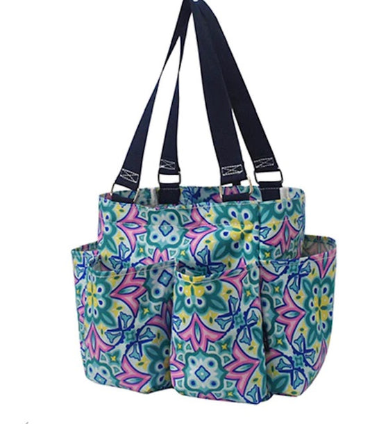 Nile Florals Small Utility Tote