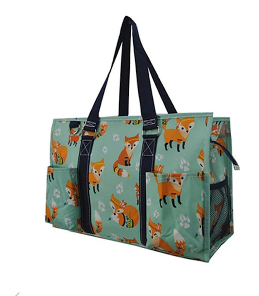 So Foxy NGIL Zippered Organizer Tote Bag