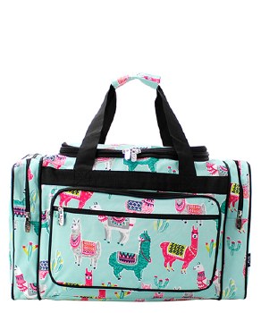 Canvas 20" Llama Duffel Bag