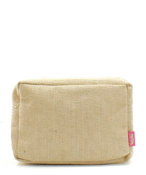 Jute Cosmetic Bag