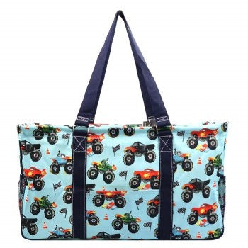 Canvas Monster Truck All Purpose Large Utility Bag