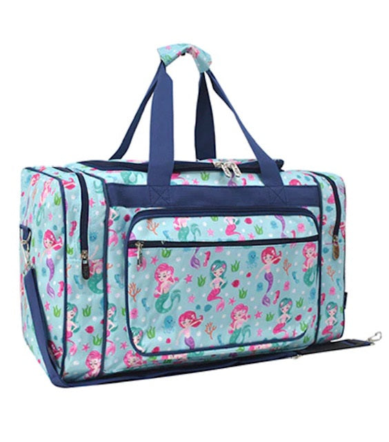 Mermaid Squad Canvas 20" Duffle Bag