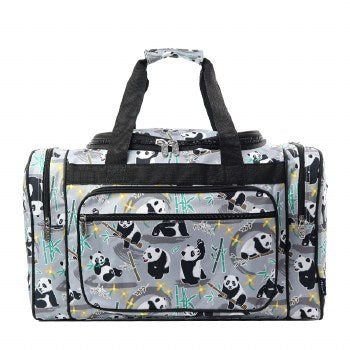 Canvas 20" Panda Life Duffel Bag