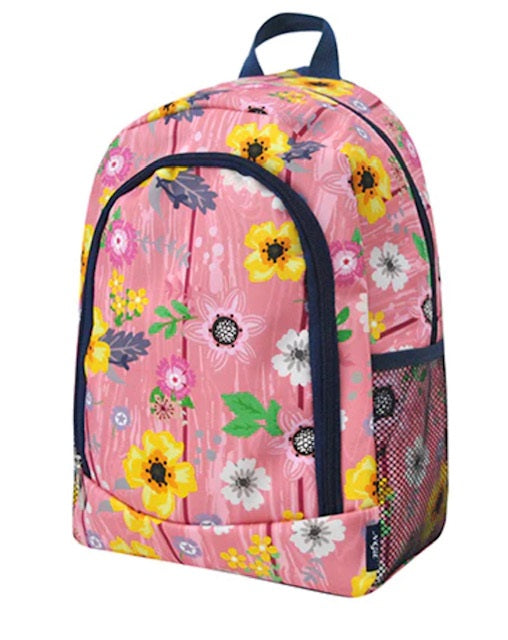 Country Flowers NGIL Canvas Backpack