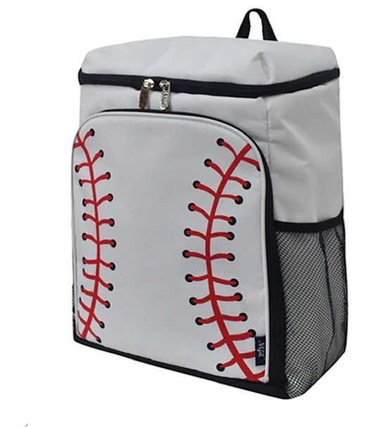 Baseball White NGIL Cooler Backpack