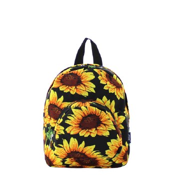 Canvas Sunflower Small Backpack