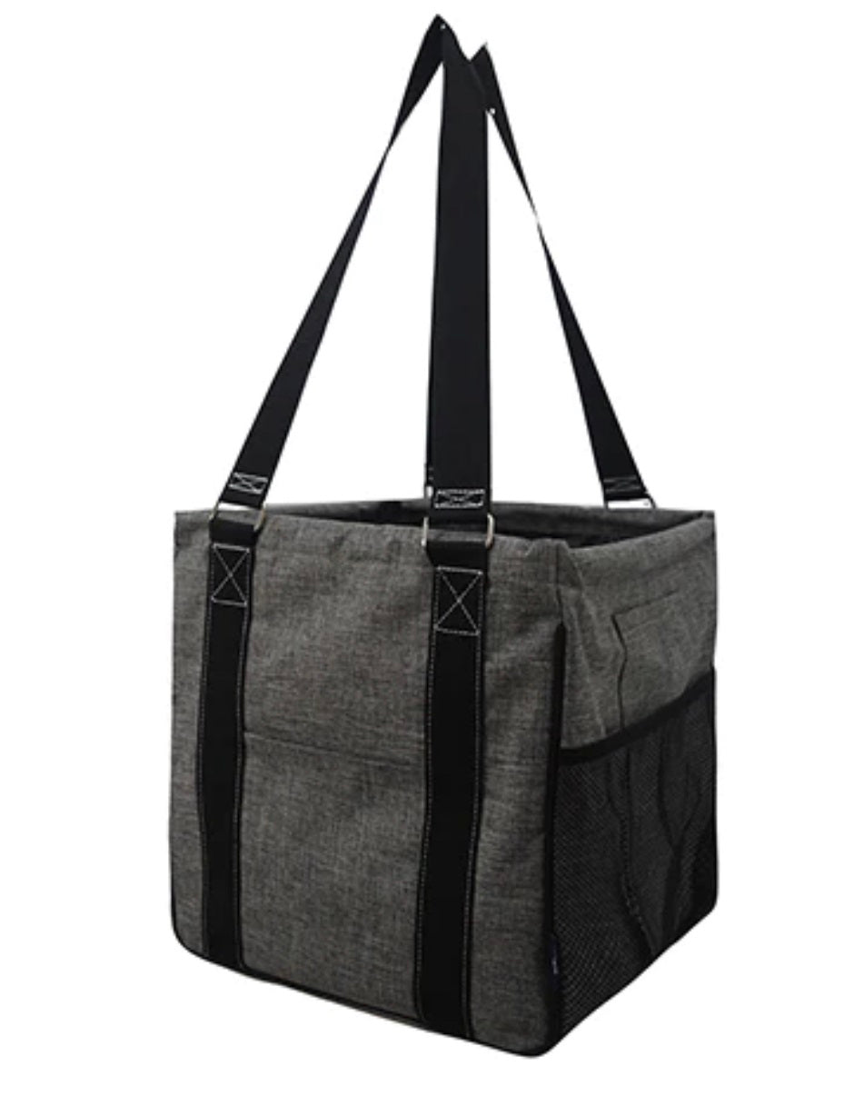 Gray Crosshatch NGIL Mini Utility Bag