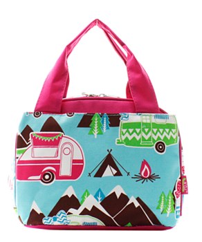 Happy Camper Insulated Lunch Bag