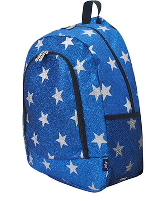 Glitter Super Star NGIL Canvas Backpack