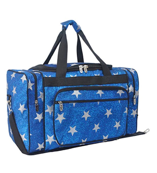 Glitter Super Star NGIL Canvas 20" Duffle Bag